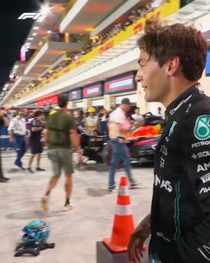 George Russell Instagram - Another year of George Russell being a meme 🫣😆

#F1 #Formula1 #GeorgeRussell @georgerussell63 @mercedesamgf1