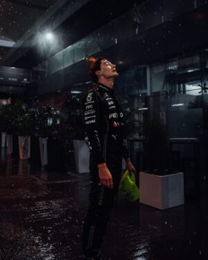 George Russell Instagram - About today 🤷‍♂️☔️