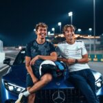 George Russell Instagram – The best way to complete your first lap of the weekend 🤝 Losail International Circuit