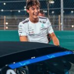 George Russell Instagram – The best way to complete your first lap of the weekend 🤝 Losail International Circuit