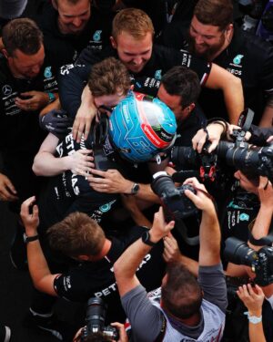 George Russell Instagram - It’s official. I'm delighted to announce my extension with @mercedesamgf1. 💙

This team has been my home ever since I signed to the junior programme in 2017 and I'm grateful to have the opportunity to reward the trust and belief that Toto and everyone at Brackley and Brixworth has placed in me ever since.

We've had some tough moments but plenty of memorable ones too, and I honestly believe we're only getting stronger as a team. The best is yet to come.