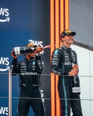 George Russell Instagram - It’s official. I'm delighted to announce my extension with @mercedesamgf1. 💙

This team has been my home ever since I signed to the junior programme in 2017 and I'm grateful to have the opportunity to reward the trust and belief that Toto and everyone at Brackley and Brixworth has placed in me ever since.

We've had some tough moments but plenty of memorable ones too, and I honestly believe we're only getting stronger as a team. The best is yet to come.