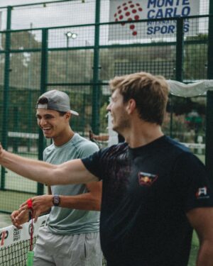 George Russell Instagram - Monte-Carlo Padel Masters