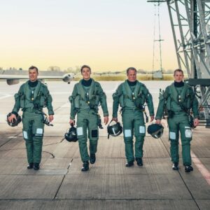 George Russell Instagram - Mavericks. 💙

An experience of a lifetime having the chance to fly a Typhoon Fighter Jet.

Seeing the teamwork, camaraderie and skillset within the whole of the RAF, I truly understand why it’s such an honour to work for the Royal Air Force.

Thank you so much for the opportunity, for teaching me a huge amount and of course for the ride!! 🇬🇧

@royalairforceuk @typhoondisplayteam