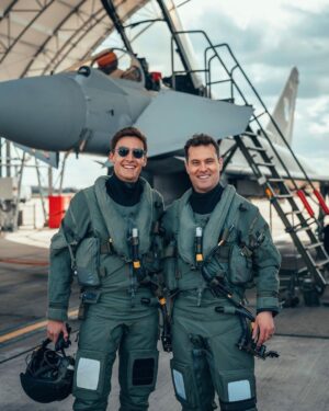 George Russell Instagram - Mavericks. 💙

An experience of a lifetime having the chance to fly a Typhoon Fighter Jet.

Seeing the teamwork, camaraderie and skillset within the whole of the RAF, I truly understand why it’s such an honour to work for the Royal Air Force.

Thank you so much for the opportunity, for teaching me a huge amount and of course for the ride!! 🇬🇧

@royalairforceuk @typhoondisplayteam