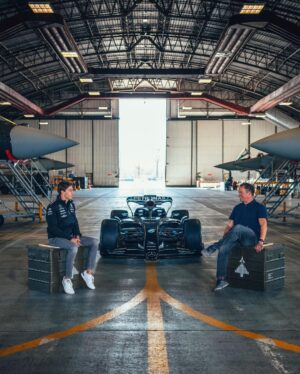 George Russell Instagram - Mavericks. 💙

An experience of a lifetime having the chance to fly a Typhoon Fighter Jet.

Seeing the teamwork, camaraderie and skillset within the whole of the RAF, I truly understand why it’s such an honour to work for the Royal Air Force.

Thank you so much for the opportunity, for teaching me a huge amount and of course for the ride!! 🇬🇧

@royalairforceuk @typhoondisplayteam