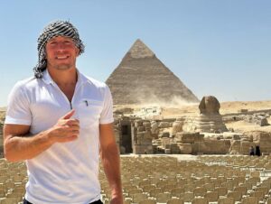 Georges St-Pierre Instagram - How the hell did the ancients build this??? 
I am very impressed with their performance.😁