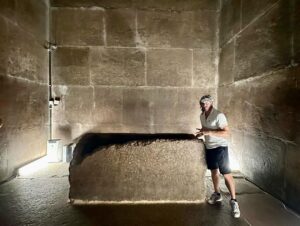 Georges St-Pierre Instagram - How the hell did the ancients build this??? 
I am very impressed with their performance.😁