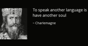 Georges St-Pierre Instagram - To speak another language is have another soul. 
-Charlemagne