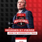 Georges St-Pierre Instagram – The Great Georges St-Pierre has touched down in Las Vegas for the UFC Fight Pass Invitational 5‼️

[ #FPI5 🥋 | 𝗦𝗨𝗡 𝗗𝗘𝗖 𝟭𝟬 | 8p ET / 5p PT ]
