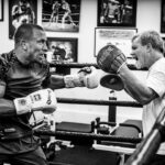 Georges St-Pierre Instagram – Eye of the tiger! 👊 Wildcard Gym, Hollywood