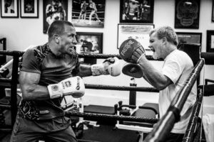 Georges St-Pierre Instagram - Eye of the tiger! 👊
