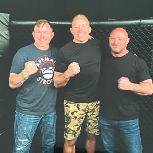 Georges St-Pierre Instagram - During my competitive days, I always had more problems with the Matts. 😁
It’s good to see that this rivalry has turned into friendship. We fought hard and always kept the spirit of martial arts. 👊
Osu!🥋