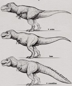 Georges St-Pierre Instagram - It’s crazy how much the perception of what the famous Tyrannosaurus Rex might look like has changed over the years.