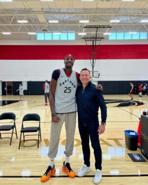Georges St-Pierre Instagram - Great time with the @raptors in Toronto today.