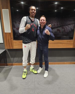 Georges St-Pierre Instagram - Great time with the @raptors in Toronto today.