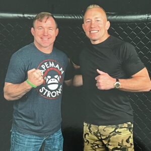 Georges St-Pierre Instagram - During my competitive days, I always had more problems with the Matts. 😁
It’s good to see that this rivalry has turned into friendship. We fought hard and always kept the spirit of martial arts. 👊
Osu!🥋