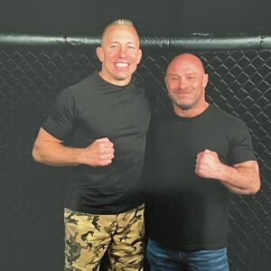Georges St-Pierre Instagram - During my competitive days, I always had more problems with the Matts. 😁
It’s good to see that this rivalry has turned into friendship. We fought hard and always kept the spirit of martial arts. 👊
Osu!🥋
