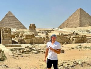Georges St-Pierre Instagram - How the hell did the ancients build this??? 
I am very impressed with their performance.😁