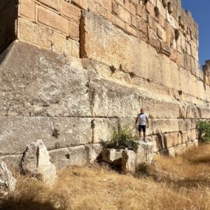 Georges St-Pierre Instagram - How the ancients moved and placed the Trilithon, 800 ton stone blocks at Baalbek in 🇱🇧 is one of the questions that keeps me up at night. 🤔