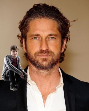 Gerard Butler Instagram - Am I late to the party? @elizabethbanks @markruffalo I see you, I salute you, and I give you Harry on Gerry!