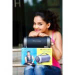 Giaa Manek Instagram - Time to raise up the volume with @zebronics Stylish ,Compact , Portable and Cute ! I have got mine ,go gets yours ! . . Top- @zara Jeans - @onlyindia Footwear- @charleskeithofficial Styling- me 📸- @bbhupi25 #bringhometheparty #music #zebronics #electronics #portablespeaker #ZebronicsSpeakerRange