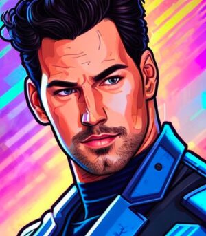 Giacomo Gianniotti Instagram - Had to give this AI thing a try as a long time fan of video games and for many years now a performer in Video Games I love being able to imagine myself in the games. These photos make that into a reality and are fun to look at. Looking for the next lead in your video game. Look no further… 😎. #videogames #gamer #pcap #mocap #voiceactor #ai