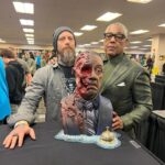 Giancarlo Esposito Instagram - Pittsburg reunion! I got to catch up with these legends, meet so many incredible people, including FaceTiming with a big fan from the pilot house of the boat he’s driving on the Allegheny River… I don’t get to do that often with the busy schedule of #comiccons, but its so fun when it works out! What a time it was at #SteelCityCon!