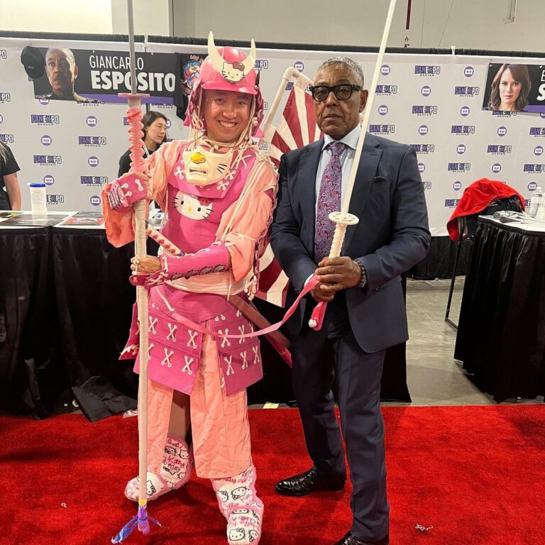 Giancarlo Esposito Instagram - Incredible #GusFring #FaceOff replication, #redboots, and so much more! Thank you Denver for the hospitality, it was a great weekend! #FANEXPODenver