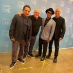 Giancarlo Esposito Instagram - Pittsburg reunion! I got to catch up with these legends, meet so many incredible people, including FaceTiming with a big fan from the pilot house of the boat he’s driving on the Allegheny River… I don’t get to do that often with the busy schedule of #comiccons, but its so fun when it works out! What a time it was at #SteelCityCon!