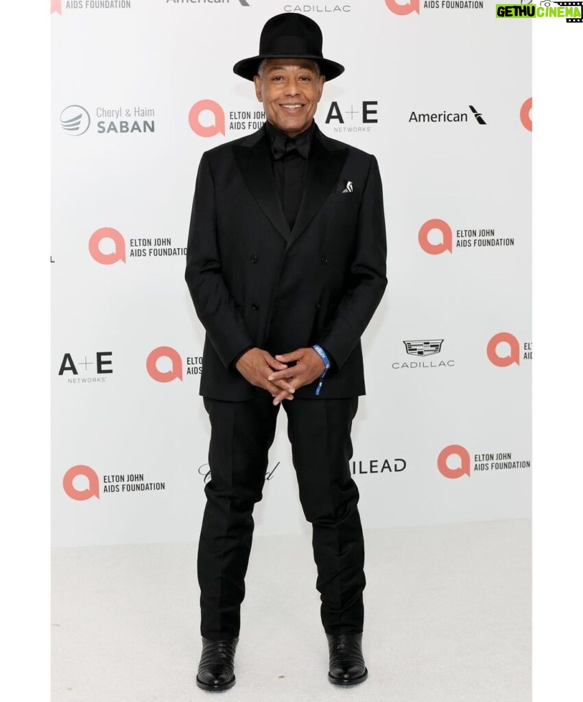 Giancarlo Esposito Instagram - #Oscars weekend is always something to look forward too. #EJAFOscars last night! Incredible night surrounded by incredible people for an incredible cause! 🙏🏽 @ejaf 📷: @gettyentertainment