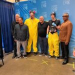 Giancarlo Esposito Instagram - Pittsburg reunion! I got to catch up with these legends, meet so many incredible people, including FaceTiming with a big fan from the pilot house of the boat he’s driving on the Allegheny River… I don’t get to do that often with the busy schedule of #comiccons, but its so fun when it works out! What a time it was at #SteelCityCon!