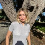 Gigi Hadid Instagram – sunshine & my new ‘do ! shooting spring @guestinresidence with loves of mine @patrickta @laurapolko