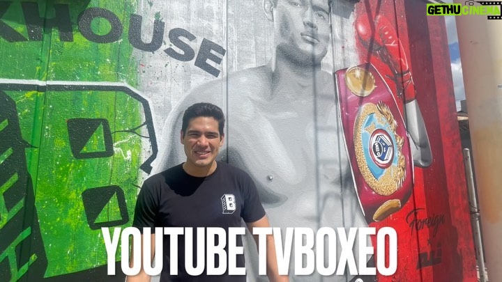 Gilberto Ramírez Instagram - @zurdoramirez De Mazatlan Para el Mundo 🌎 Los Angeles 🇲🇽 Visiting the new mural painted by @alex_ali_gonzalez earlier today with the Champ. Visit YouTube TVBOXEO for full interview. #Boxeo #Boxing