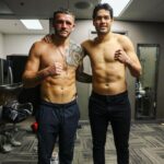 Gilberto Ramírez Instagram - Dos guerreros dejando todo arriba del ring, gracias por todo el apoyo . Llegando a un nuevo desafío con una gran victoria. The Cosmopolitan of Las Vegas
