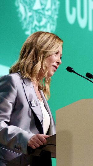 Giorgia Meloni Instagram - #COP28: il mio intervento in sessione plenaria
