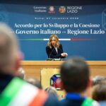 Giorgia Meloni Instagram – Roma, firma dell’Accordo per lo Sviluppo e la Coesione tra il Governo e la Regione Lazio.
