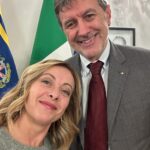 Giorgia Meloni Instagram - Un piacere aver ricevuto oggi a Palazzo Chigi il presidente della Regione Abruzzo, Marco Marsilio, per un confronto sui principali temi di interesse regionale.