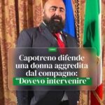 Giorgia Meloni Instagram - "Ho avuto più paura per lei che per la mia incolumità, so di aver fatto la cosa giusta”. Vito Carrassi, capotreno di 36 anni, è intervenuto per difendere una ragazza da un'aggressione da parte del suo compagno. Si è frapposto tra l'aggressore e la ragazza, chiamando la Polizia e venendo aggredito lui stesso. A Vito, la nostra profonda gratitudine per il coraggio e per non essersi voltato dall’altra parte.