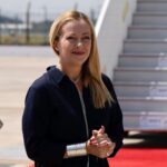 Giorgia Meloni Instagram - Arrivo in India per il G20.