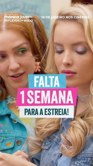 Giovanna Chaves Instagram - TÔ PASSANDO COM A MELHOR NOTÍCIA DE TODAS! 🚨 Na próxima semana você já pode ir aos cinemas se divertir com a gente, no melhor filme das férias. A gente se encontra em #TMJReflexosDoMedo, QUINTA só nos cinemas!! 🍿
