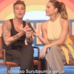 Giovanna Ewbank Instagram - Esqueçam TUDO oq vcs já leram ou ouviram falar sobre o surubão! Terça feira nós lhes apresentaremos o verdadeiro e ÚNICO, SURUBAUM ❤️‍🔥 com papos bons, divertidos e mto sinceros entre amigos, sem medo, sem mascaras, e sim, bem íntimos! Claro que vcs são os nossos convidados de honra…tá marcado ein? Terça feira dia 05/03 às 19:00 no canal @gioh_oficial 😘 #surubaum #gioh #canalgioh #gioewbank #brunogagliasso