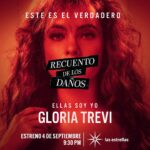 Gloria Trevi Instagram - El verdadero Recuento de los Daños está por llegar... ¡No te pierdas el GRAN ESTRENO de #EllasSoyYo, 4 de Septiembre, 9:30 p. m. MEX, #ConLasEstrellas! 🎥🎤