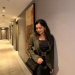 Gouri G Kishan Instagram - current song obsession 🚀 curated, created and shot magically by my best girl @lakshh___ @izel.fashion @siimawards #nightlife #fashion #instagood #redcarpet #black #ootn Dubai UAE