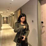 Gouri G Kishan Instagram - current song obsession 🚀 curated, created and shot magically by my best girl @lakshh___ @izel.fashion @siimawards #nightlife #fashion #instagood #redcarpet #black #ootn Dubai UAE