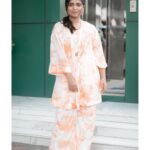 Gouri G Kishan Instagram - Comfy co-ords for Adiyae Promotions 🧡 Styled by @vynod.sundar Clicked by @karthikakphotography Chennai, India