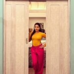 Gouri G Kishan Instagram - We ain’t playin’ tag 💄🩷🎟️ #pink #barbie #love #vacay #instagram #explore #travel #fashion #ootd #instamood