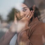 Gouri G Kishan Instagram - just a peace lovin’ soul 🍂 Styled by @raveexa Photography @_briman24 MUAH @meticulous_makeovers