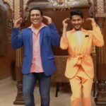 Govinda Instagram - Dancing with the ultimate Hero No 1 Shukriya @govinda_herono1 sir 🙏 Ek sapna pura ho gaya . @officialraveenatandon 📍@mulk.restaurant 🧥 @nidhikurda @stylebysugandhasood @official_nikhil77 . . #govinda #govinda_herono1 #govindasongs #kisidiscomeinjaye #raveenatandon #90sbollywood #bollywoodsongs #dance #dancereels #reels #nayandeeprakshit