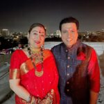 Govinda Instagram - To my best friend, the love of my life, the mother of my two beautiful children. Happy Karva chauth. I love you ❤️ My love for you is beyond is immeasurable. Par aaj ke liye is chote gift se measure kar lena😜 You deserve all the happiness in this world and more. Love you my Sona! ❤️ @officialsunitaahuja #Happykarwachauth #truelove @bmwinfinitycars @bmwindia_official